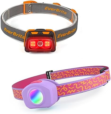 300 Lumens Headlamp for Camping Dual LED Modes Durable Design