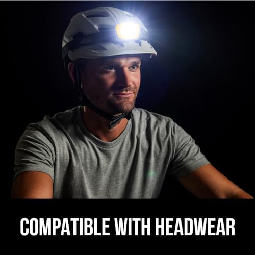 GORILLA GRIP Ultra Bright 7 Light Modes Headlamp Battery-Powered 1 Pack