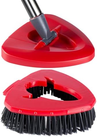 Perfect Scrub Brush for Bathroom Kitchen with Easy Mop Head Base