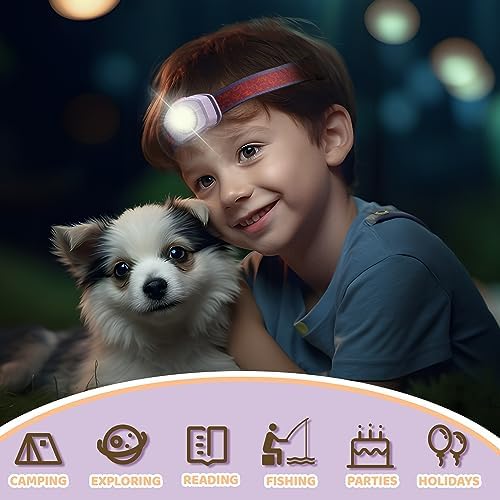 30-Piece LED Flashlight Set for Kids - Rechargeable Bright Durable