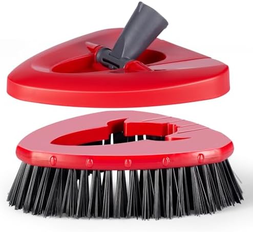 Perfect Scrub Brush for Bathroom Kitchen with Easy Mop Head Base