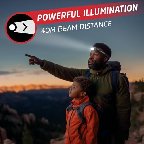 Energizer Universal LED Headlamp Bright Durable and Perfect for Outdoor Use
