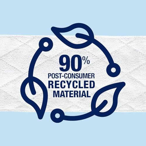 Bona Multi-Surface Floor Pads - 18 Refills - Heavy-Duty Microfiber