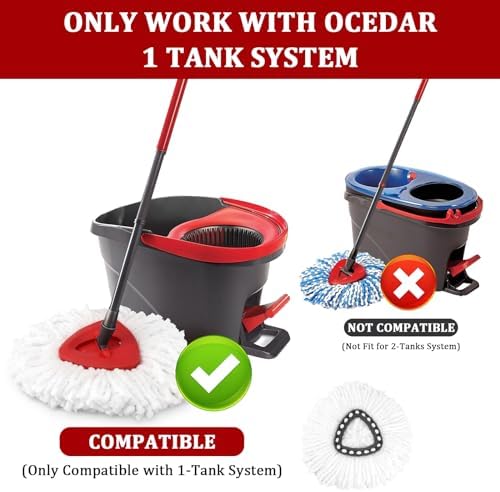 4-Piece Set Perfect Fit for O-Ceda Mops