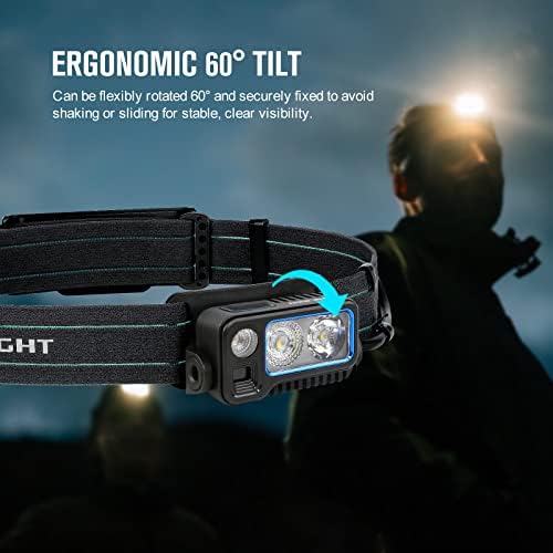OLIGHT Array 2 Pro 1500 Lumens Headlamp with Red Light Option