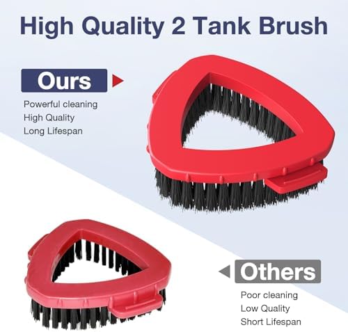 Spin Mop Scrub Brush Head for RinseClean 2-Tank System