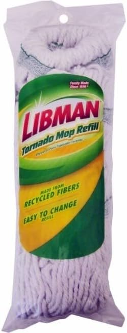 Libman Tornado 2031 Mop Refill Perfect for Hard Floors