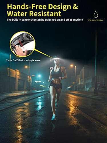 Smiling Shark Headlamp Rechargeable