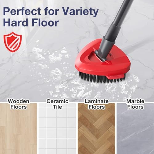 Spin Mop Scrub Brush Head for RinseClean 2-Tank System