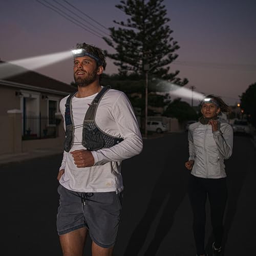 4-Piece Rechargeable Headlamp Set for Camping Running