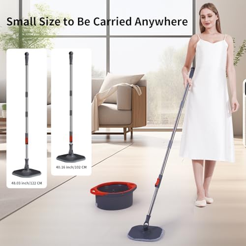 Easy Mop Set with Separate Wipes Multi-Surface