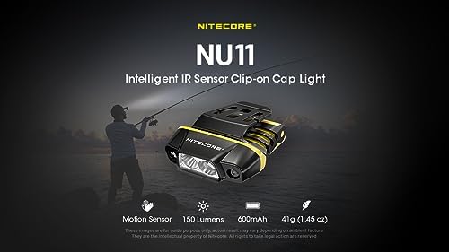Nitecore NU11 Clip-On Headlamp