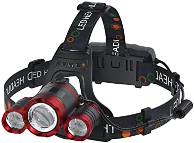 Beteray 3-in-1 Headlamp Red