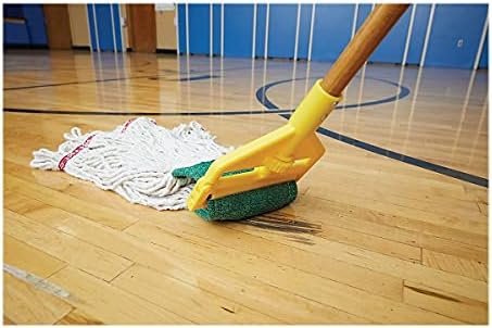 Premium Reusable Wet Mop Handle for Narrow Heads