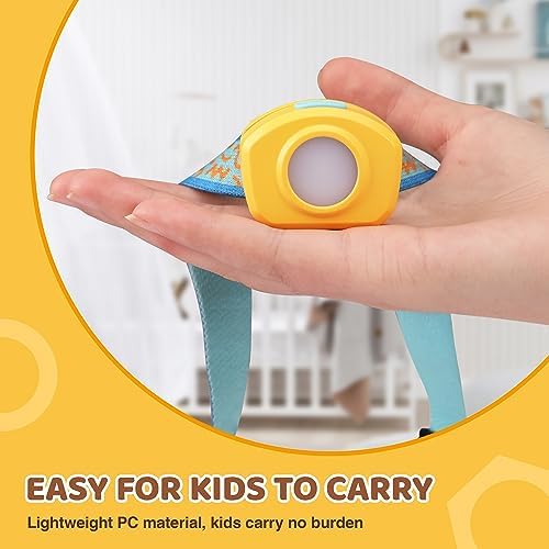Adjustable RGB Headlamp for Kids camping reading and Halloween fun