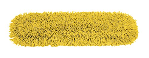rubbermaid 24in replacement dust mop pad yellow