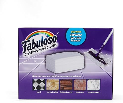 Fabuloso Dry Cloths 10 Pack - 160 Unscented