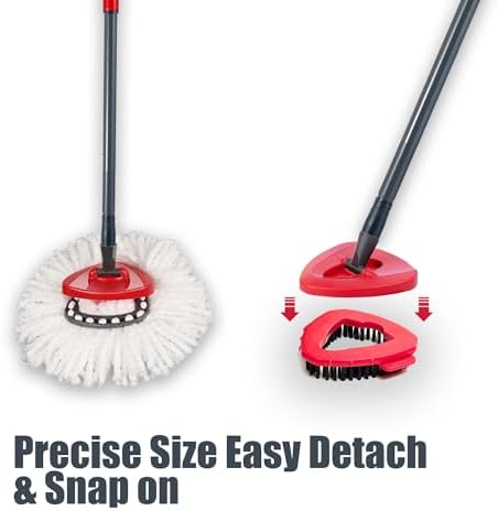 Heavy-Duty Scrub Brush for O Cedar Mops