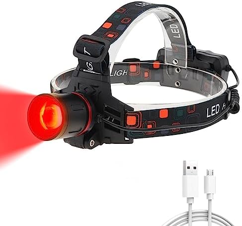 Bright Reliable Red Hunting Headlamp