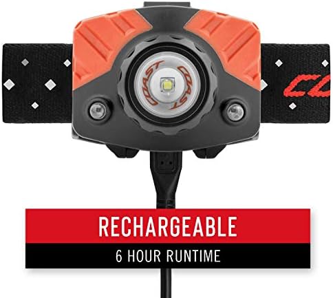 Coast Dual Color Reusable Red Headlamp