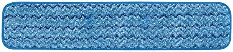 Rubbermaid Microfiber Wet Mop Head Pad - 24 x Blue