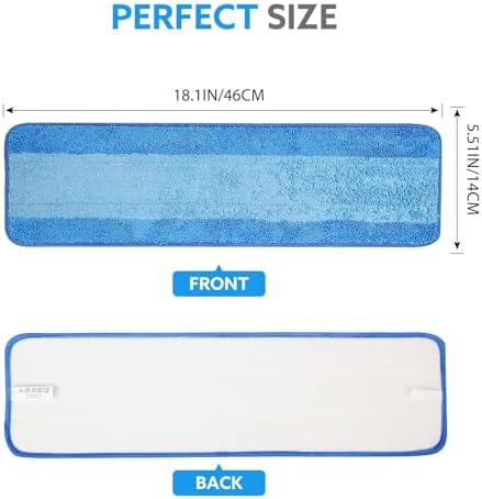 Precision SetMicrofiber MOP PADS for Bona Floors