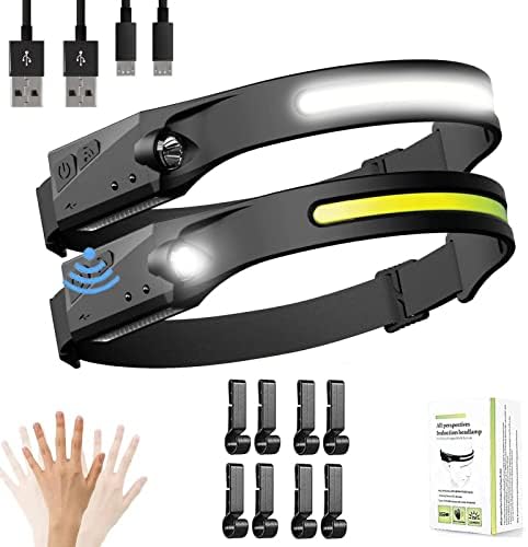 Bright 1200mAh Rechargeable Headlamp for Camping