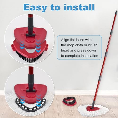 Ocedar Spin Mop Heads Replacement - 2-Piece Set