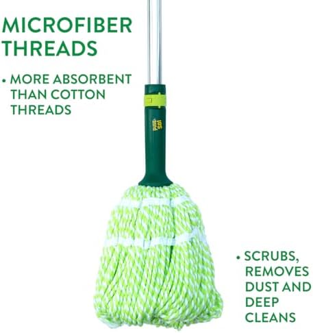 Pump-Powered Pro Effect Microfiber Mop