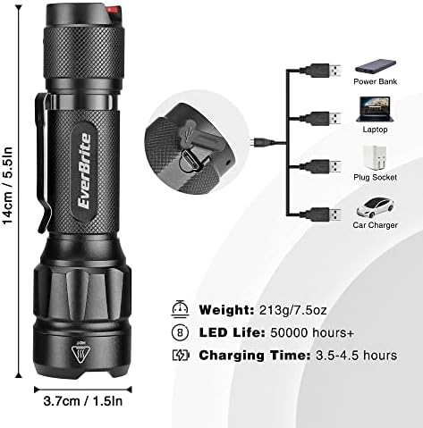 EverBrite Headlamp 300 Lumens rechargeable