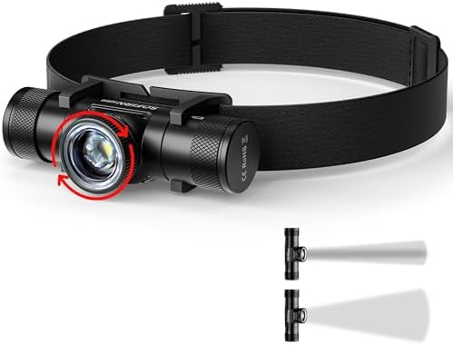 Sturdy Zoom Headlamp - Built for Camping Hiking