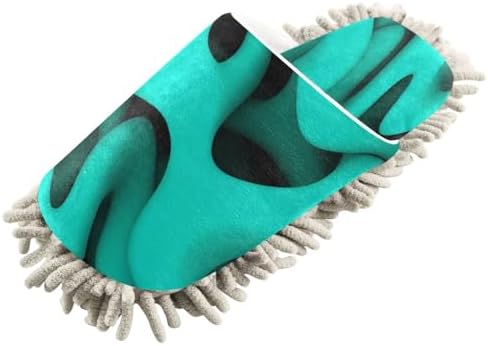 Zhirexin Green Texture Cleaning Slippers