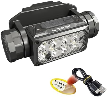 BLADE BRIGHT Nitecore HC65M UHE Rechargeable Helmet Headlamp