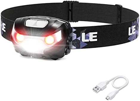 Lepro LED Headlamp - 150 Lumen Super Bright with 5 Modes
