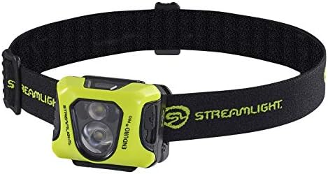 200-Lumen LED Headlamp with Rechargeable Battery and Elastic Head strap Yellow