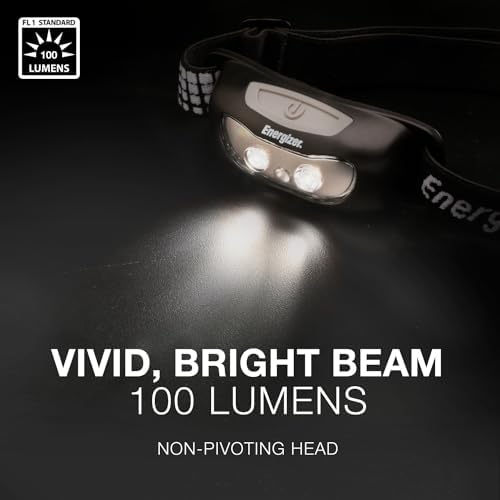 Energizer Universal LED Headlamp Bright Durable and Perfect for Outdoor Use