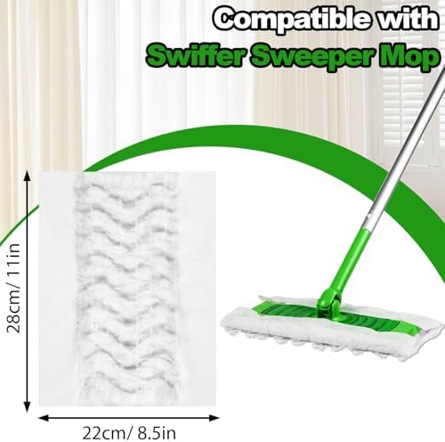 Fast-Mounting Dry Swiffer Pads for Easy Pet Hair Removal