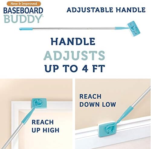 Baseboard Buddy Refills - 20Pack Microfiber Replacement Pads