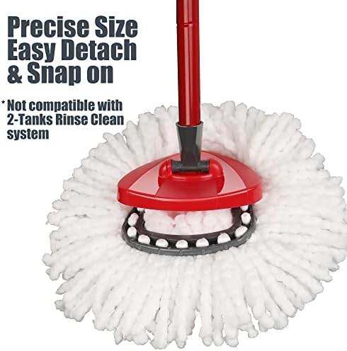 Homsis 6-Piece O-Cedar Mop Heads