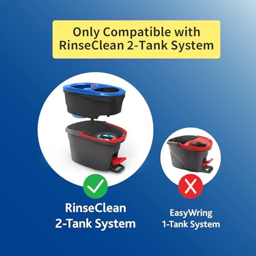 2-Piece Scrubber Brush for O Cedar 2 Tank System