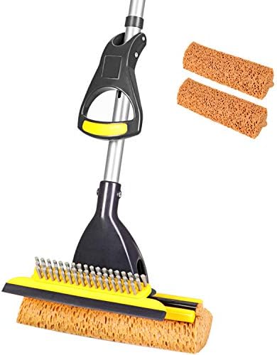 Compact Powerful Yocada Sponge Mop for All Surfaces