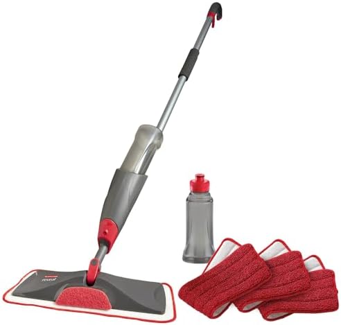 The Rubbermaid Reveal Spray Mop Sweep Effortlessly Clean All Areas