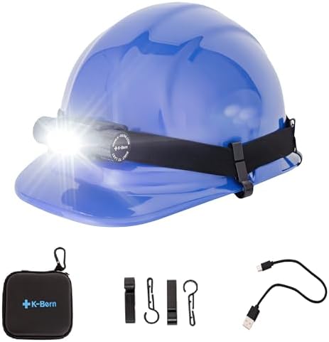 K-Bern Rechargeable Headlamp 1850 Lumen Ultra Bright Waterproof