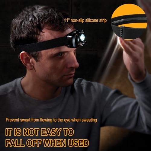 Elastic Headlamp Strap Replacement For Camping Hiking