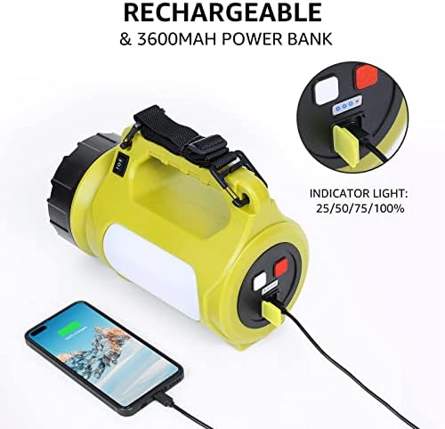 Lepro Bundle Rechargeable LED Lantern with Power Bank