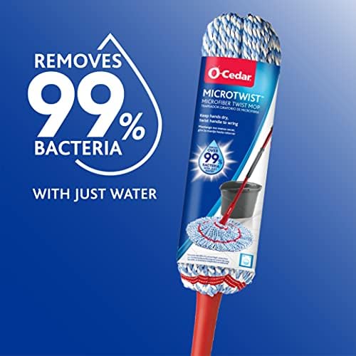 O-Cedar MicroTwist Microfiber Twist Mop Refill Surface Cleaner