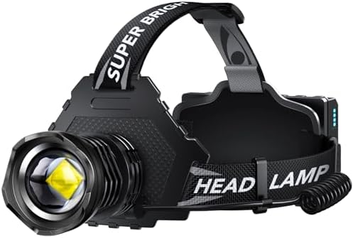 orsch_midfielder 990000 High Lumens Rechargeable Headlamp