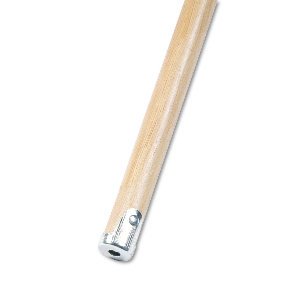Boardwalk Lie-Flat Screw-In Mop Handle Lacquered Wood Natural