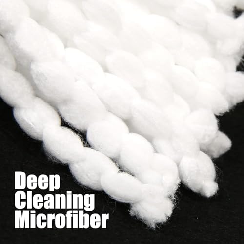 High-Quality Spin Mop Head - EasyWring Mop Refills Compatible with Triangle Spin Mop