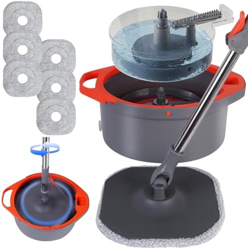 Easy Mop Set with Separate Wipes Multi-Surface